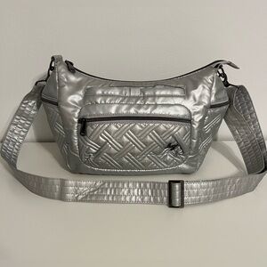 Lug Cha Cha Crossbody Bag - Metallic Silver